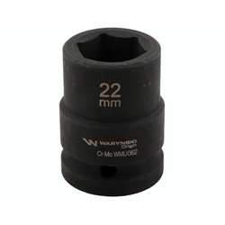 Nasadka udarowa sześciokątna 3/4". 22 mm. CrMo. DIN 3129. Waryński-347455069
