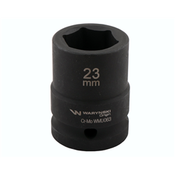 Nasadka udarowa sześciokątna 3/4". 23 mm. CrMo. DIN 3129. Waryński-347455075