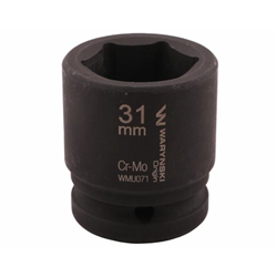 Nasadka udarowa sześciokątna 3/4". 31 mm. CrMo. DIN 3129. Waryński-347883421