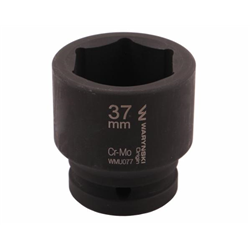 Nasadka udarowa sześciokątna 3/4". 37 mm. CrMo. DIN 3129. Waryński-347455093