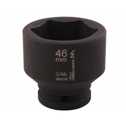 Nasadka udarowa sześciokątna 3/4". 46 mm. CrMo. DIN 3129. Waryński-347455156