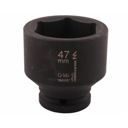 Nasadka udarowa sześciokątna 3/4". 47 mm. CrMo. DIN 3129. Waryński-347883466