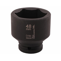 Nasadka udarowa sześciokątna 3/4". 48 mm. CrMo. DIN 3129. Waryński-347455162