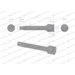 Przedłużka do nasadek udarowych 3/4". 200mm. CrMo. Waryński-347455216