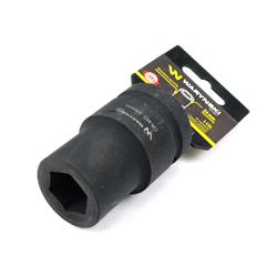 Nasadka udarowa sześciokątna 1" długa. 24 mm. CrMo. DIN 3129 Waryński-347465183
