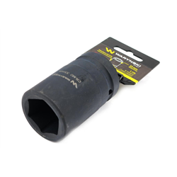 Nasadka udarowa sześciokątna 1"długa. 33 mm. CrMo. DIN 3129 Waryński-347893497