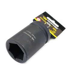 Nasadka udarowa sześciokątna 1"długa. 34 mm. CrMo. DIN 3129 Waryński-347893499