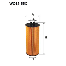 Wkład filtra oleju WO15-55X Sędziszów-347870863