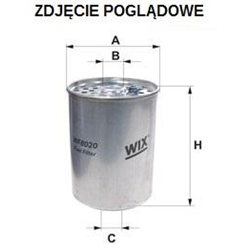 Wkład filtra paliwa WP41-5X Sędziszów-347869559