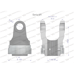 Widłak z pierścieniem 1 3/4 Z6 - 30.2X91.4 Seria 6R CE2020 Waryński-347902902