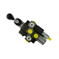 Rozdzielacz hydrauliczny 1-sekcyjny max przepływ 40L  z zatrzaskiem Waryński-347447631