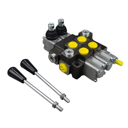Rozdzielacz hydrauliczny 2-sekcyjny max przepływ 40L  Waryński-347875787