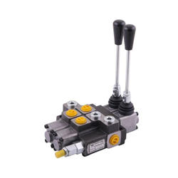 Rozdzielacz hydrauliczny 2-sekcyjny max przepływ 40L (1-sekcja nurnikowa) Waryński-347881578