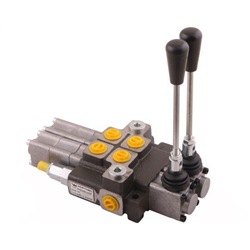 Rozdzielacz hydrauliczny 2-sekcyjny max przepływ 40L (2 sekcje - pływające) Waryński-347453332