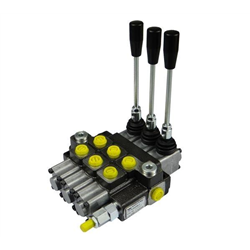 Rozdzielacz hydrauliczny 3-sekcyjny max przepływ 40L  Waryński-347447603