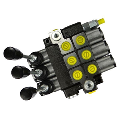 Rozdzielacz hydrauliczny 3-sekcyjny max przepływ 40L  Waryński-347447606
