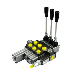 Rozdzielacz hydrauliczny 3-sekcyjny max przepływ 40L 1-sekcja pływająca  Waryński-347447618