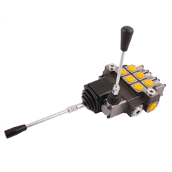 Rozdzielacz hydrauliczny 3-sekcyjny max przepływ 40L (2 sekcje x 1 dźwignia + 1 sekcja x 1 dźwignia) Waryński-347883560