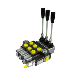 Rozdzielacz hydrauliczny 3-sekcyjny max przepływ 40L z zatrzaskami Waryński-347447608
