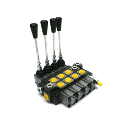 Rozdzielacz hydrauliczny 4-sekcyjny max przepływ 40L (1-sekcja nurnikowa) Waryński-347454081