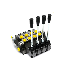 Rozdzielacz hydrauliczny 4-sekcyjny max przepływ 40L (4-sekcje z zatrzaskiem) Waryński-347882380