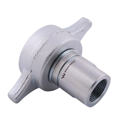 Szybkozłącze hydrauliczne skręcane (motylkowe) wtyczka G3/4"BSP gwint wewnętrzny 250bar Waryński-347879185