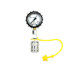 Zestaw pomiarowy ciśnienia hydrauliki z manometrem 160 bar gniazdo EURO Push-Pull Waryński-347474030
