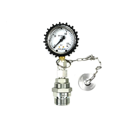 Zestaw pomiarowy ciśnienia hydrauliki z manometrem 160 bar gniazdo skręcane Waryński-347902401
