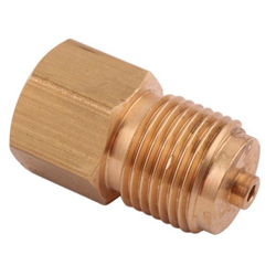 Złączka manometryczna gwint zewnętrzny G1/2" x gwint wewnętrzny G1/4" (mosiądz) POLMO-347456961