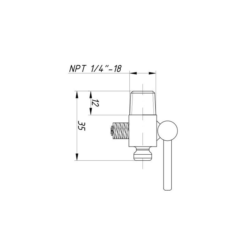 KRANIK SPUSTU WODY M14X1,5 MF-3, MF-4, BIZON, C-328, C-330 S/T-1202412