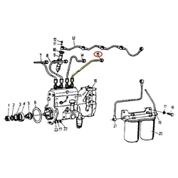PRZEWÓD 4 CYLINDRA C-360-1204844