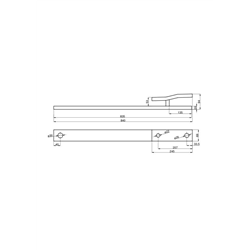LISTWA ZACZEPU DOLNEGO (POLOWEGO) C-4011, 46664020-347866344