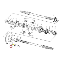 PODKŁADKA ŚRUBY MECHANIZMU RÓŻNICOWEGO C-330-1202337