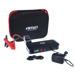 URZĄDZENIE  ROZRUCHOWE BOOSTER, POWERBANK, ŁADOWARKA INDUKCYJNA - 12V, 4Ah, 800A-347915298