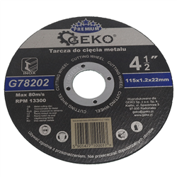TARCZA DO CIĘCIA STALI 115X1,2X22MM-347556708