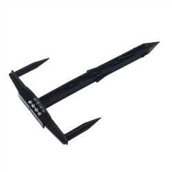 SZPILKA DO MOCOWANIA AGROTKANIN - TRÓJZĄB - 170x100mm-347557023