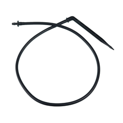KROPLOWNIK PATYKOWY Z WKŁUWKĄ I WĘŻYKIEM 50cm - KĄTOWY-347557068