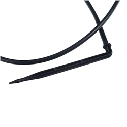 KROPLOWNIK PATYKOWY Z WKŁUWKĄ I WĘŻYKIEM 50cm - KĄTOWY-347557069