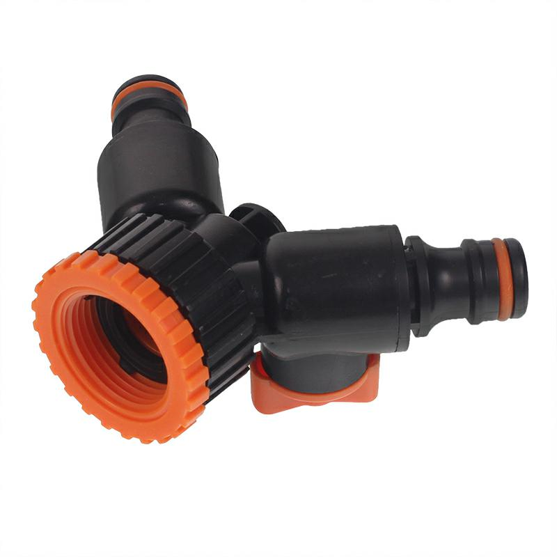 PRZYŁĄCZE KRANOWE 3/4", 1" ROZDZIELACZ Z DWOMA NIEZALEŻNYMI ZAWORAMI-347557124