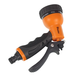 PISTOLET DO PODLEWANIA (ZRASZACZ PISTOLETOWY) WIELOFUNKCYJNY PLASTIKOWY-347557163
