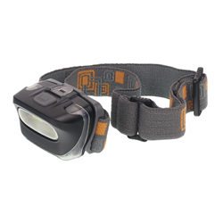 LATARKA CZOŁOWA LED COB 150LUX, IPX3, REGULOWANA OPASKA-347557171