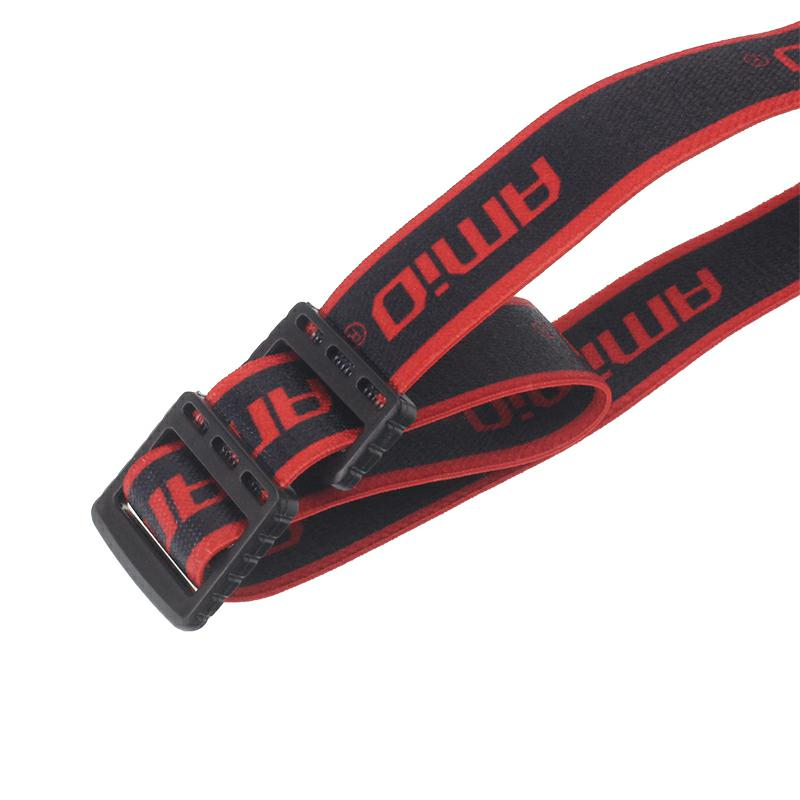LATARKA CZOŁOWA LED COB + TRYB OSTRZEGAWCZY, 1200MAH, MICRO USB, REGULOWANA OPASKA-347557410