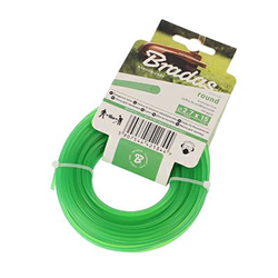 ŻYŁKA DO PODKASZARKI 2,4MM X 15M - KARTA OKRĄGŁA-347557637