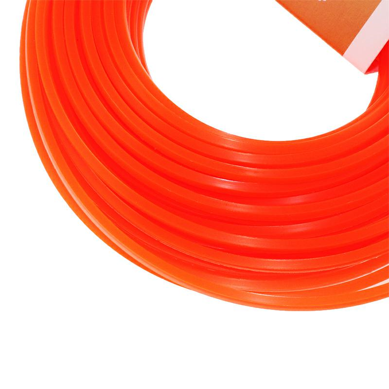 ŻYŁKA DO PODKASZARKI 2,7MM X 15M - KARTA KWADRATOWA-347557645