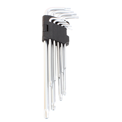 ZESTAW KLUCZY IMBUSOWYCH TYPU TORX 9-ELEM, DŁUGIE, (CR-V)-347557767