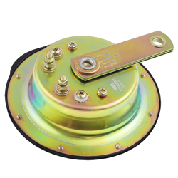 SYGNAŁ DŹWIĘKOWY ELEKTRYCZNY OKRĄGŁY 24V,130MM - MB-347557770
