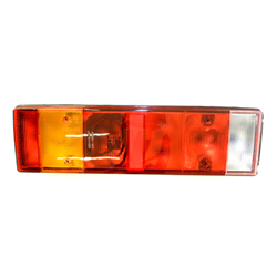LAMPA TYLNA ZESP. 7-SEGM. LEWA MAN, VOLVO - Z GNIAZDEM OKRĄGŁYM Z BOKU-347557833