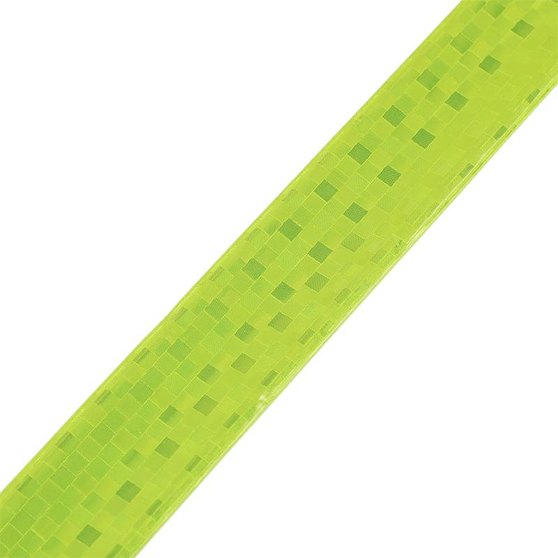 OPASKA ODBLASKOWA ŻÓŁTA PLASTIKOWO-WELUROWA-347557853
