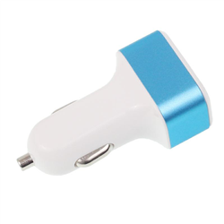 ADAPTER SAMOCHODOWY USB (ŁADOWARKA) 2 GNIAZDA - DC 5V, 1X1A, 1X2A + TESTER NAPIĘCIA AKUMULATORA-347559836