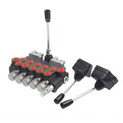 ROZDZIELACZ HYDRAULICZNY 5-SEKCYJNY 40L/MIN + JOYSTICK-347560568